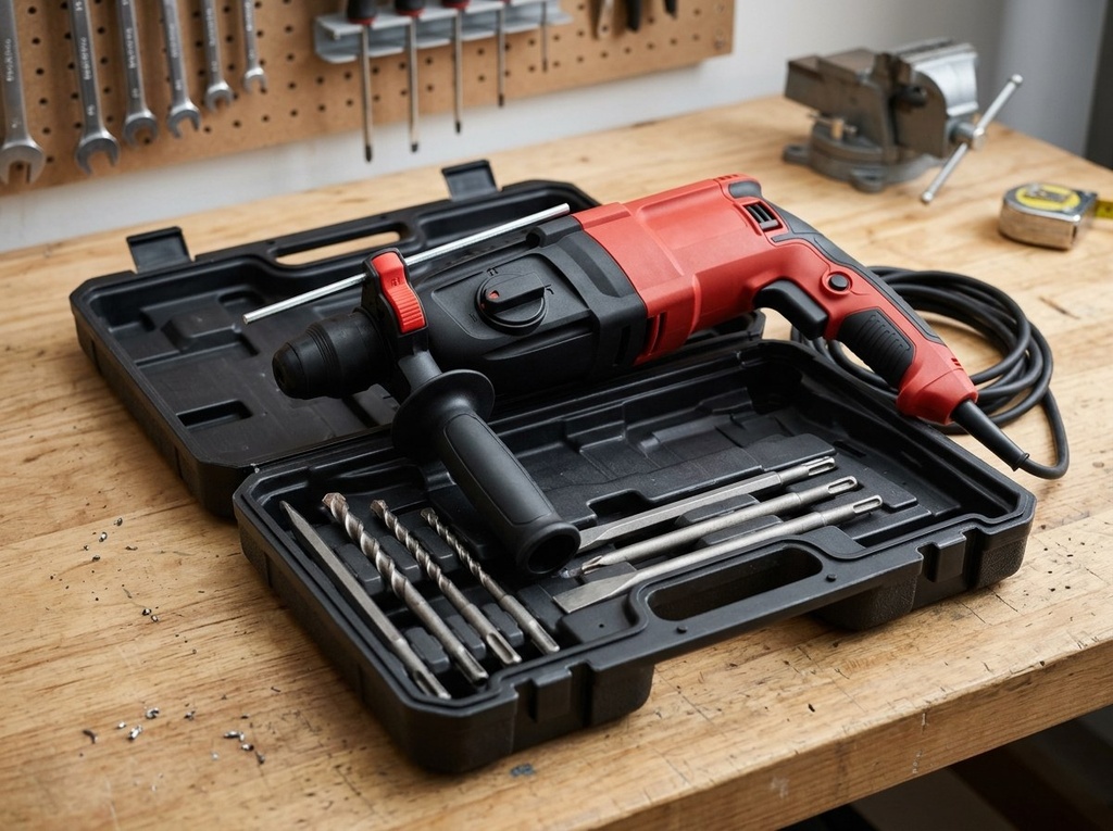 Ciocan Rotopercutor Profesional SDS-Plus 950W în Valiză